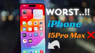Problems in iPhone 15pro Max..! 😡 iPhone 14pro max is Much better..? ❤️ Don’t Buy this @ 2024.!