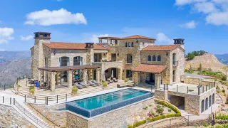 Just Listed $49,500,000! The Legendary Malibu Rocky Oaks - An opulent Italian Villa on mountain top