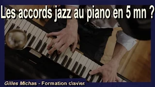 ♫ Les secrets des accords Jazz au piano en 5 minutes chrono ? (1)