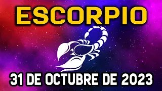 💥𝐒𝐢 𝐬𝐞 𝐬𝐨𝐥𝐮𝐜𝐢𝐨𝐧𝐚 𝐧𝐨 𝐭𝐞 𝐩𝐫𝐞𝐨𝐜𝐮𝐩𝐞𝐬😮Horóscopo de hoy Escorpio ♏ 31 de Octubre de 2023 |Tarot