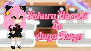 🌸Naruto é seus amigos reagindo Sakura passado és Anya Forge🌸.