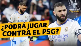 Real Madrid: ¿Benzema estará bien para jugar contra el PSG? | Telemundo Deportes