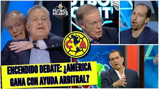 CANDENTE DISCUSIÓN entre YMAY y JOSERRA por ayudas arbitrales al AMÉRICA en finales | Futbol Picante