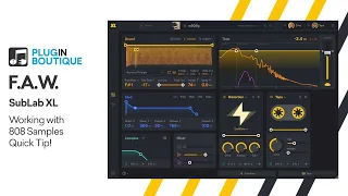 SubLab XL - Working with 808 Samples - Endless Sustain on Short Clips - Quick Tip