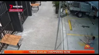 GC Grandma puts handbag thief in a headlock (Courtesy of 7 News)