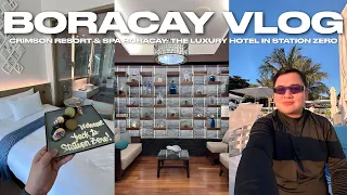 BORACAY VLOG • Crimson Resort & Spa Boracay: The Luxury Hotel in Station Zero | Ivan de Guzman