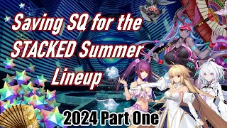 [FGO NA] How Many SQ Can You Save for the 7th Anniversary & Summer 2024 Event