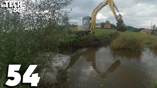 Beaver Dam Removal With Excavator No.54 - Chest Cam