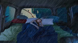 It's Raining Outside and You Fall Asleep In Your Car On The Day of Your Camping Trip
