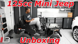 New 2020 Venom 125cc 3 Speed Mini Jeep Unboxing & Setup