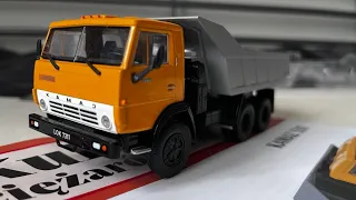 KamAZ 5511 Unboxing Kultowe Ciężarówki z epoki PRL-u 1/43 diecast model by Deagostini #diecast