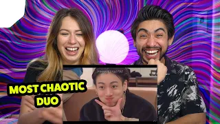 BTS Most Chaotic Duos - FIRST TIME REACTION!