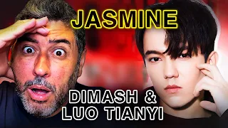 REAGINDO (REACT) a Dimash e Luo Tianyi (洛天依) - Jasmine | Análise Vocal por Rafa Barreiros