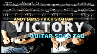 VICTORY (Andy James) - Rick Graham's Guest Solo TAB (Printable PDF)