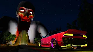 Turbo Street Car VS Giant Bulge | Escape From The Shy Guy (SCP-096) | Car Ride Beamng Drive #47