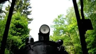 Harz 2009: Steam engine going uphill