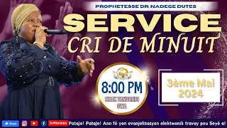 EGLISE DE DIEU SAINTETÉ EN CHRIST | Vendredi Cri De Minuit Service | 5.3.24