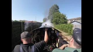 RHDR Cab Ride on Nothern Chief