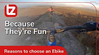 Because They're Fun | Reasons to Choose an  E-bike | Tredz