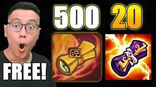 FREE 500 SCROLLS & 20 LEGENDARY! New Dev's Note Part 2 In Summoners War