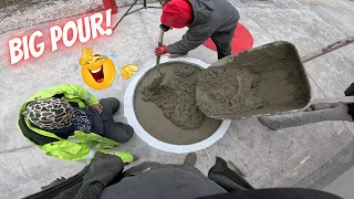 Big mistakes before the big pour!