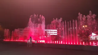 dancing Fountain in Tashkent. August 2018 Tанцующий Фонтан в Ташкенте. Август 2018 Года Part 2