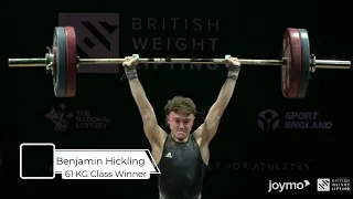 Benjamin Hickling Winner 61 KG Class Final Export- British Championships 2022