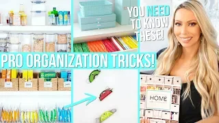10 BEST Organization Tricks from Professional Organizers!