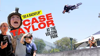 CASE TAYLOR  - KILLING IT at the Volcom Park | DIG BMX