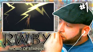 RWBY WORLD OF REMNANT Episode 1 REACTION "Dust"