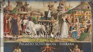 Francesco del Cossa - Marzo nel Salone dei Mesi di Palazzo Schifanoia a Ferrara - Simboli nell'Arte