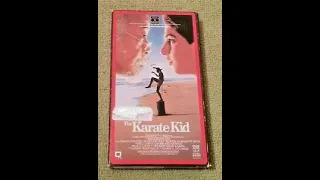 Opening to The Karate Kid 1985 VHS