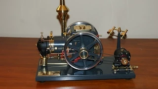 Lanz Bulldog stationary engine with generator (Flame eater)