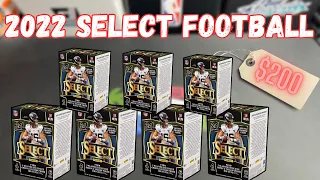 OPENING $200+ OF 2022 SELECT FOOTBALL BLASTER BOXES!