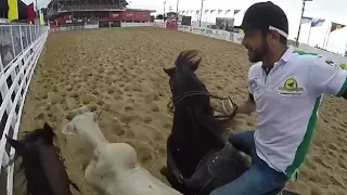 Nathan Queiroz correndo Vaquejada na tranquilidade