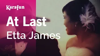 At Last - Etta James | Karaoke Version | KaraFun
