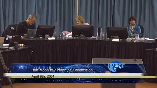 HMBPC 4/9/24 - Half Moon Bay Planning Commission Meeting - April 9, 2024