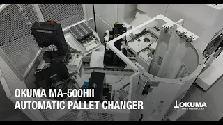 Okuma’s MA-500HII with Automatic Pallet Changer