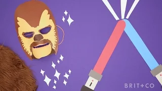 How to DIY a Chewbacca Mask