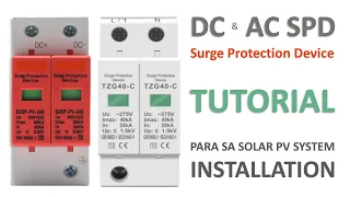 SPD - Surge Protection Devices Para sa Solar PV System Installation (TAGALOG)