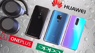 Huawei Mate 20 vs OnePlus 6T vs OPPO RX17 Pro: P30 Pro, OnePlus 7 и OPPO Reno не нужны? (обзор)