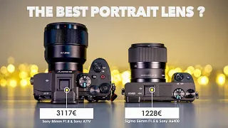The best portrait lens? - Sony 85mm F1.8 vs Sigma 56mm F1.4 on Full Frame Sony a7IV & APS-C A6400