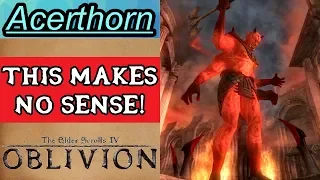 The Oblivion Crisis Makes No Sense - Elder Scrolls Lore & Discussion