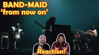 Musicians react to hearing BAND-MAID / from now on (Official Music Video)!