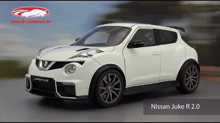 ck-modelcars-video: Nissan Juke R 2.0 Baujahr 2016 weiß, AUTOart