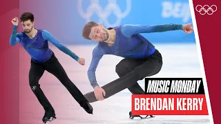 ⛸️ Australian figure skater Brendan Kelly at the Olympics in #Beijing2022 😍