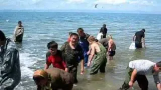 Lake Baikal strange fishery