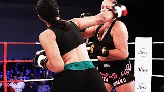 Barbara Nepomuceno vs Talita Moreno - WGP Kickboxing 26