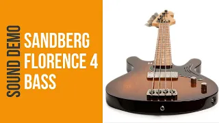 Sandberg Florence Bass - Sound Demo (no talking)