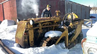 1947 Caterpillar D2 Diesel Cold Start